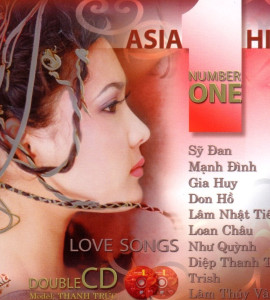 Asia Number 1 hits love songs – 2CD (asia152)