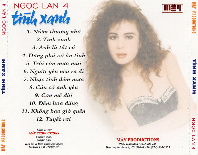 Ngoc Lan 04 - Tinh Xanh (Back)