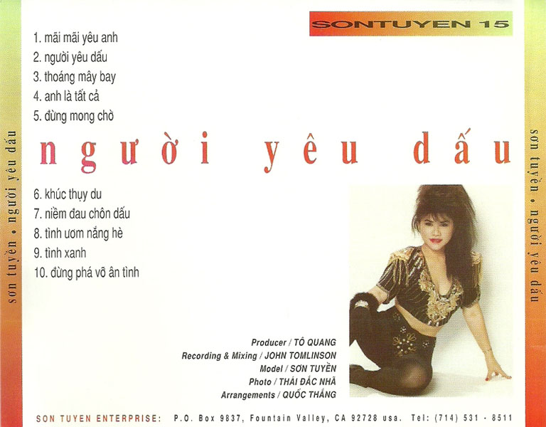 sơn tuyền - người yêu dấu