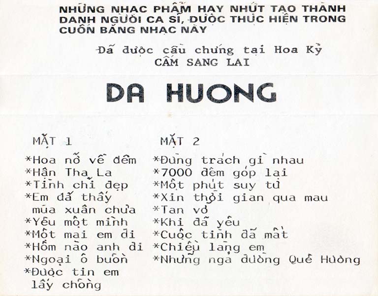 da huong 1975