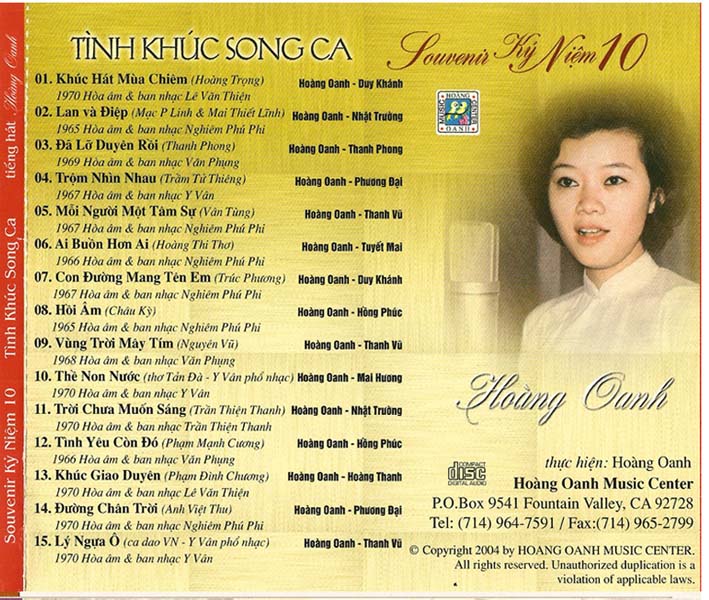 tinh khuc song ca tien chien