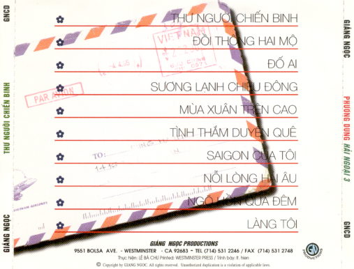 GNCD - Phuong Dung - Thu nguoi chien binh